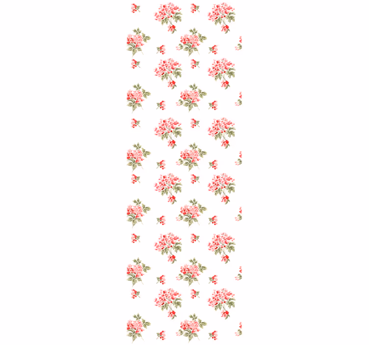 Vintage arrangemang mönster Tapet blommor - Tenstickers