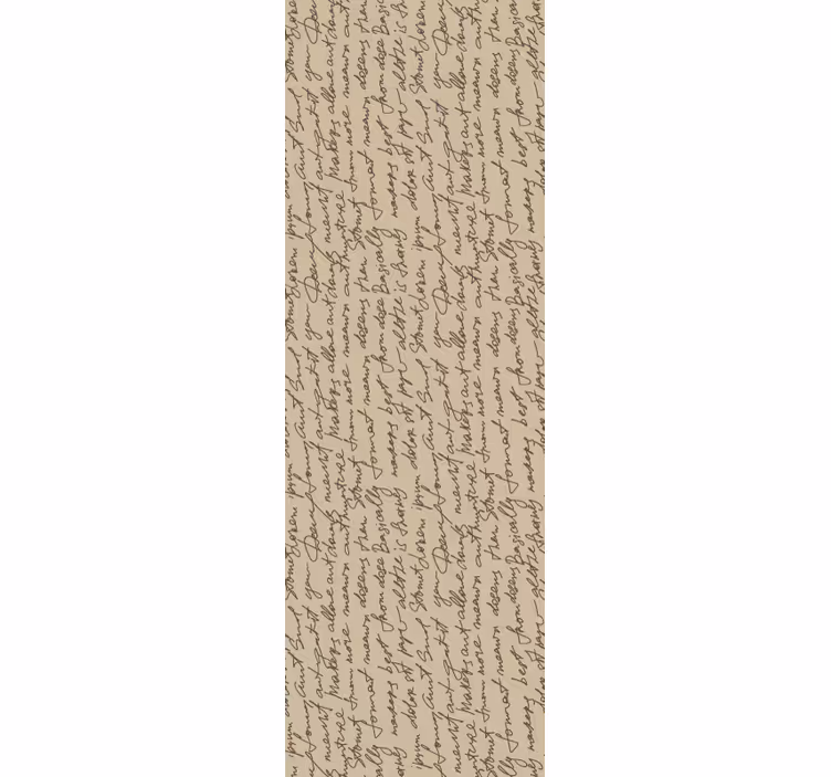 Elegant manusskrivning brev tapet - Tenstickers