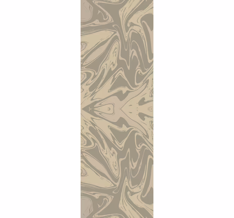 Snyggt beige mönster abstrakt tapet - Tenstickers