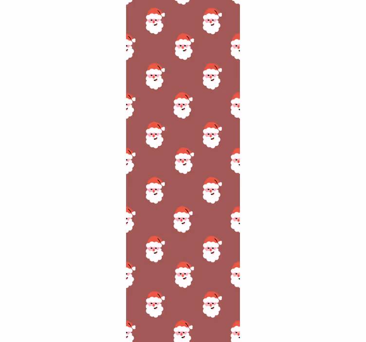 Jultomten mönster Tapet jul - Tenstickers