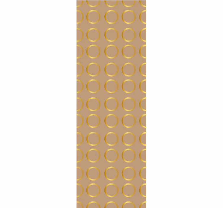 Elegant cirkelmönster Tapet cirklar, prickar och polka dots - Tenstickers
