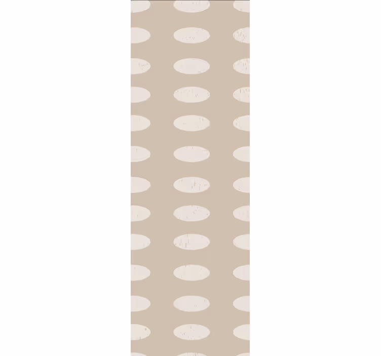 Oval mönster design Tapet cirklar, prickar och polka dots - Tenstickers