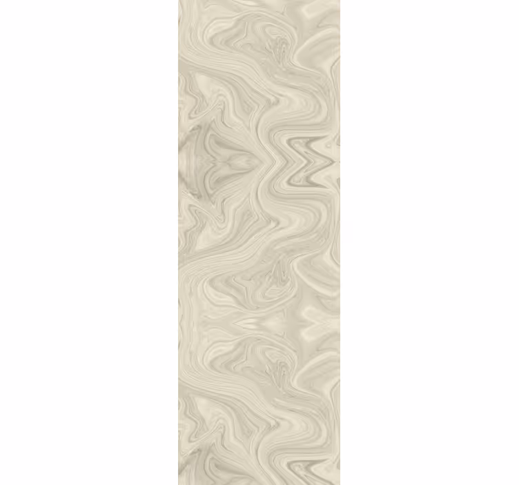 Ljus beige färg spiraler abstrakt tapet - Tenstickers