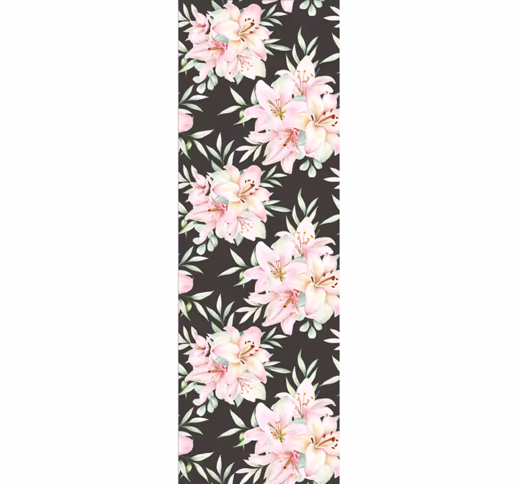 Frodiga blomsterarrangemang Äktenskap tapet - Tenstickers