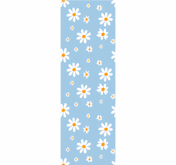 Tusensköna mönster blommar Tapet blommor - Tenstickers