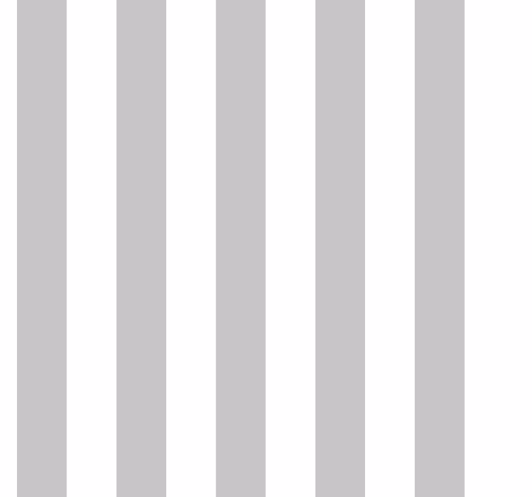 Ljusgrå vertikala linjer fondtapet vardagsrum - Tenstickers