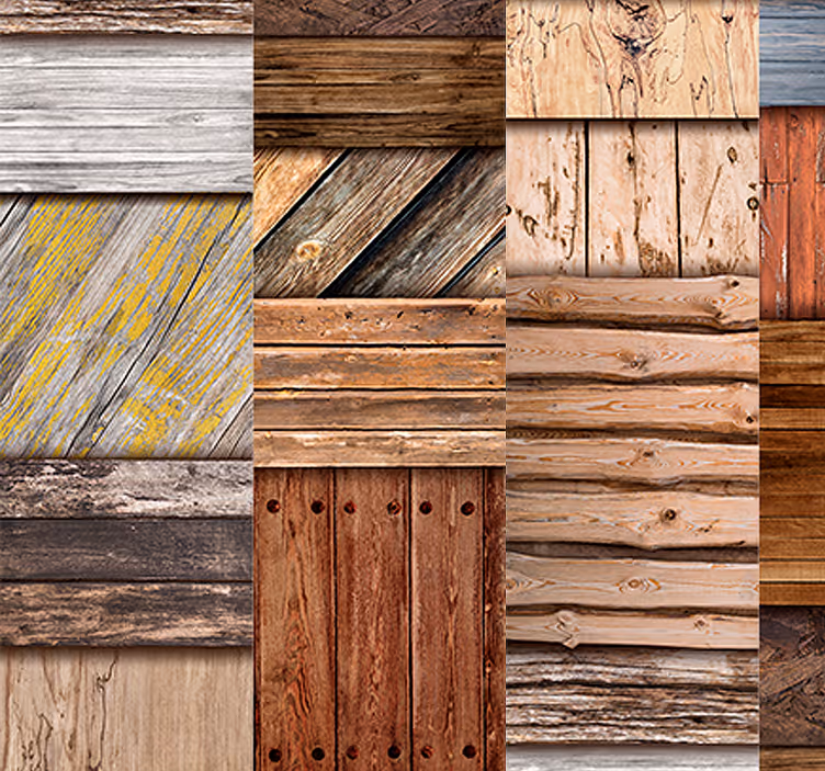 Rustik stil texturerat tapet - Tenstickers