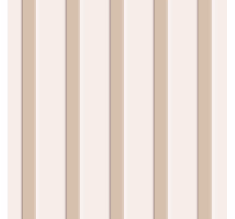 Beige ränder tapet korridor - Tenstickers