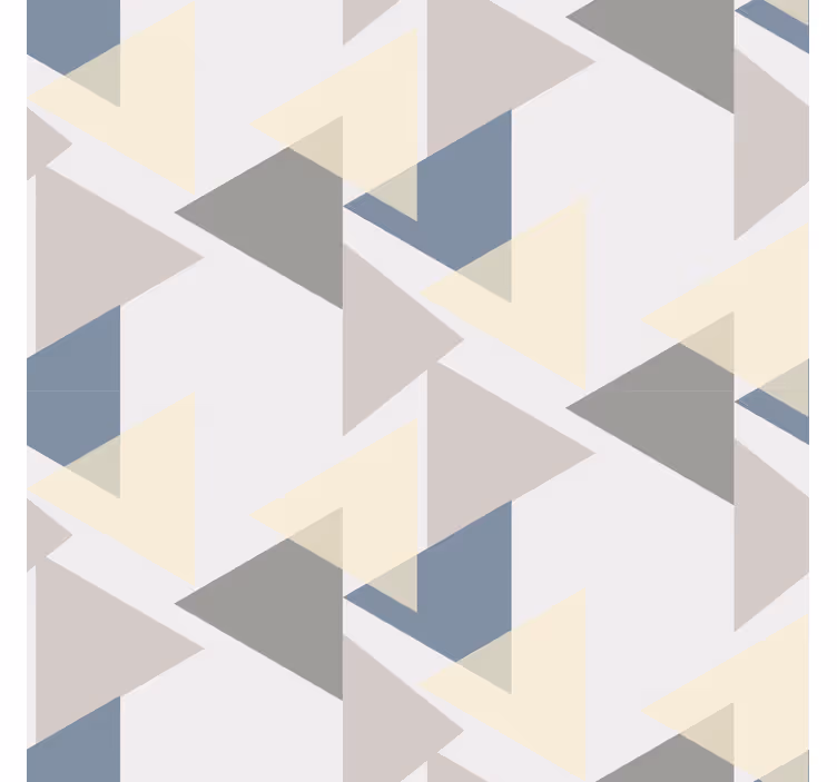 Vertikala trianglar modern tapet - Tenstickers