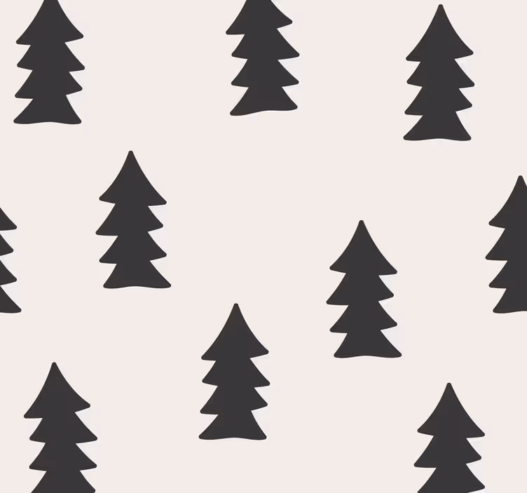 Träd mönster natur tapeter - Tenstickers