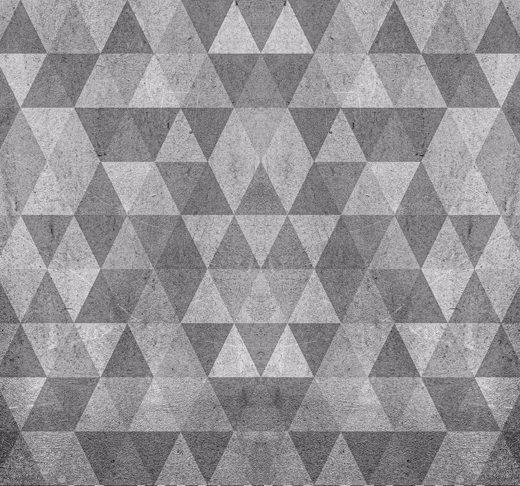 Texturerade trianglar Tapet til kontor - Tenstickers