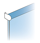 Limmad mot fönstret