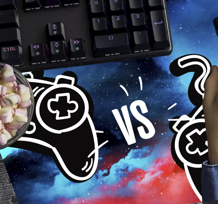 Musmatta gaming versus gamingkontroller - Tenstickers