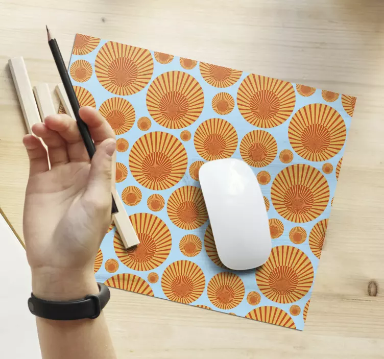 70-talets solsken 70-talets solmusmatta - Tenstickers