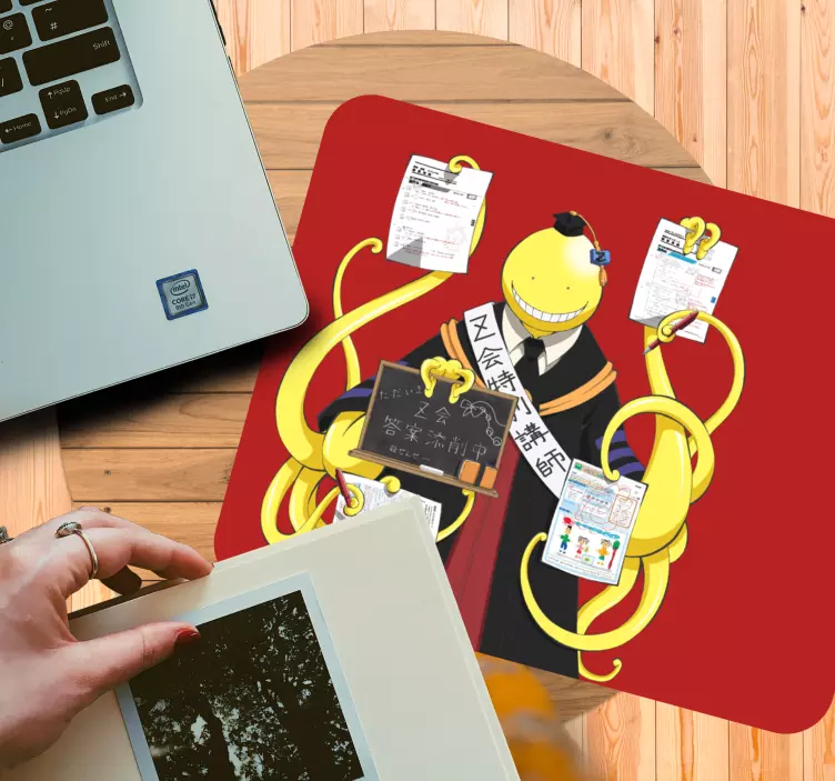 Anime musmatta vänlig bläckfisk karaktär - Tenstickers