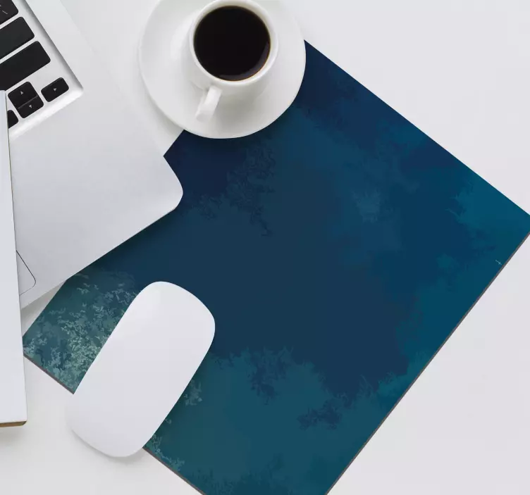 Blå färg original musmatta - Tenstickers