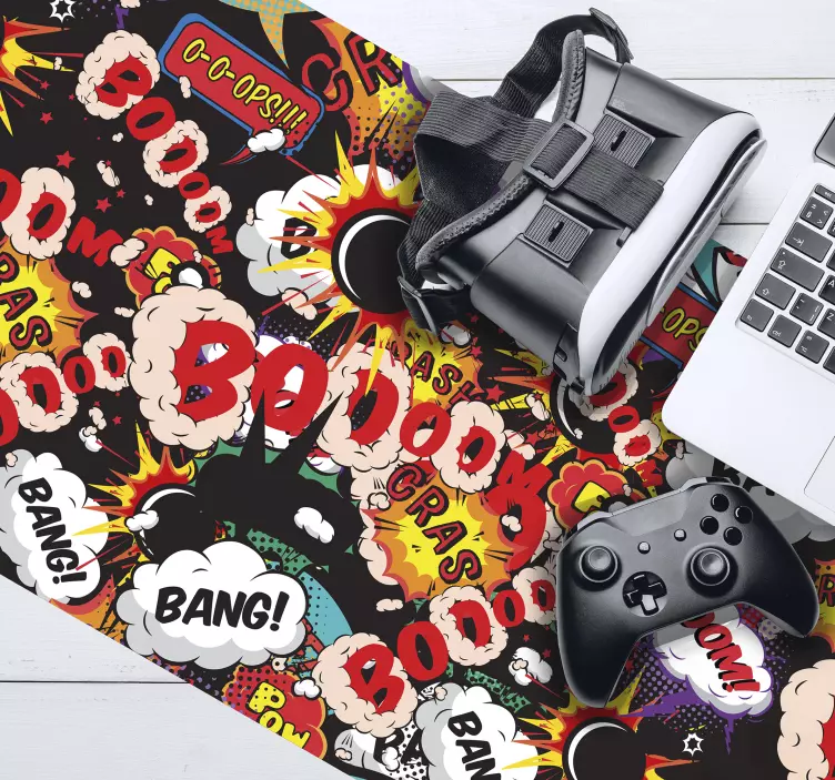 Fantastiska bom gaming musmatta - Tenstickers