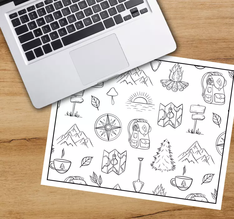 Campingäventyrselement original musmatta - Tenstickers