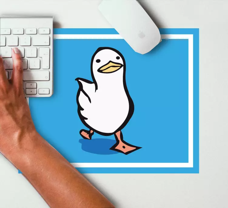 Charming cartoon duck original musmatta - Tenstickers