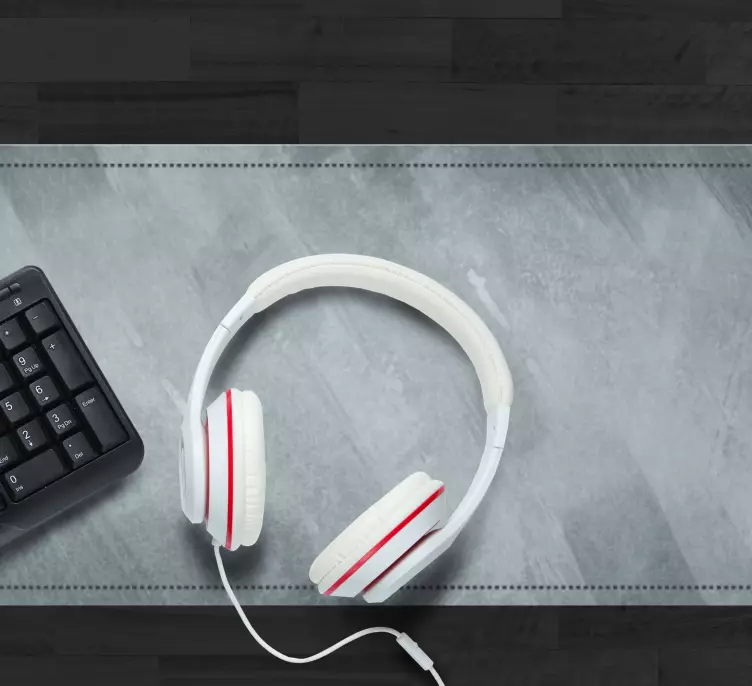 Coola grå musmatta mönster - Tenstickers