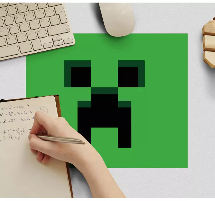 Creepers minecraft spelmusmatta - Tenstickers