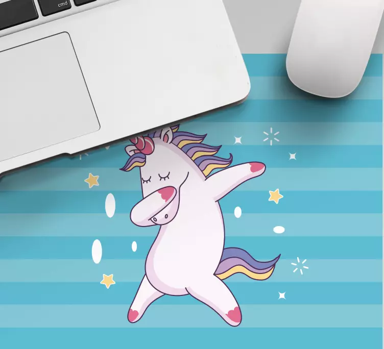 Dabbing unicorn original musmatta - Tenstickers