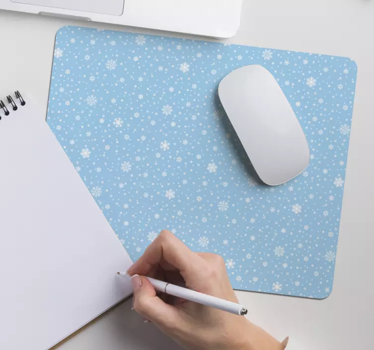 Elegant musmatta med snöjulmousepad - Tenstickers