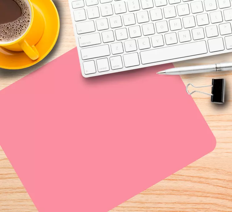 Enkel rosa yta mönster och texturer musmatta - Tenstickers