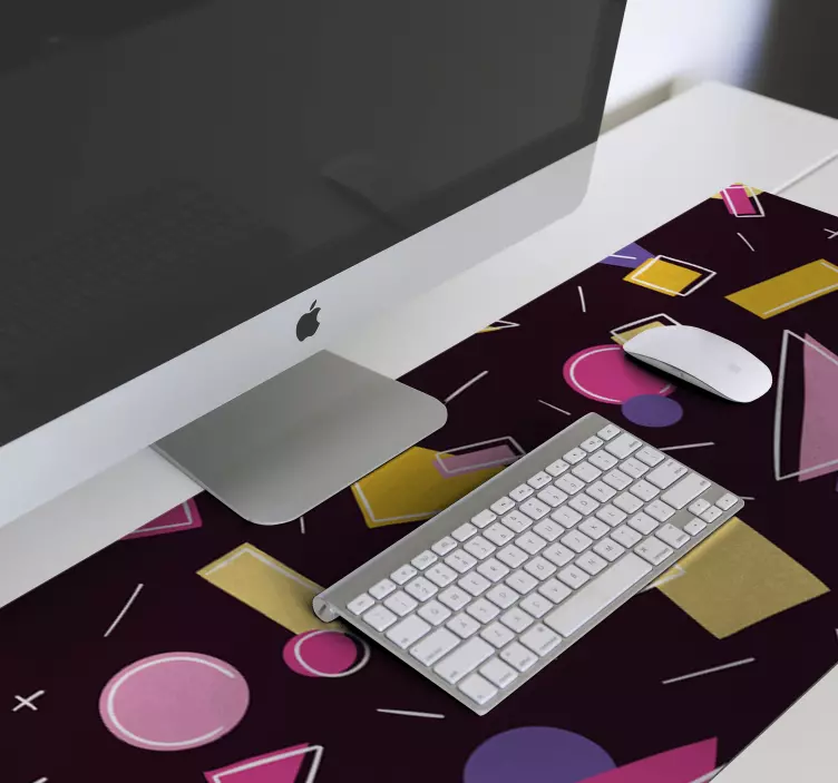 Geometriska musmatta - Tenstickers