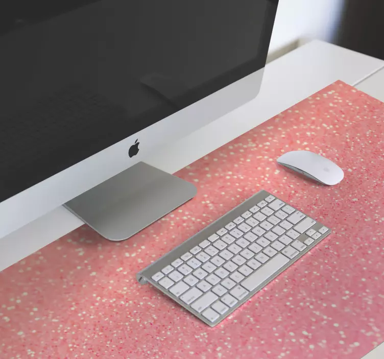 Gnistrar på rosa musmatta mönster - Tenstickers