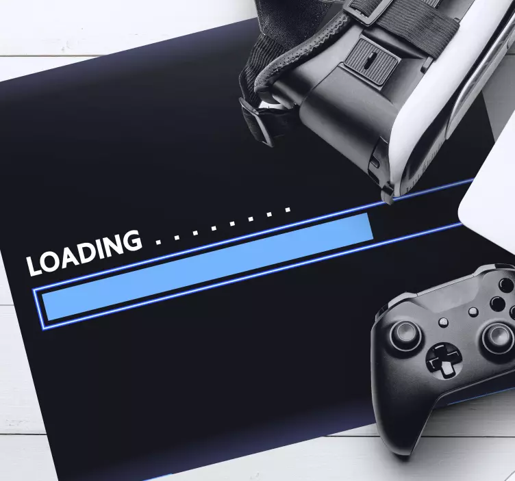 Laddar skärm gaming musmatta - Tenstickers