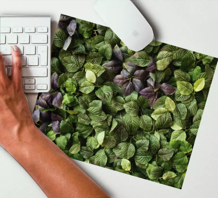 Lush leaf arrangement original musmatta - Tenstickers