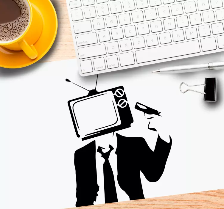Min kontroll tv graffiti mer musmattor - Tenstickers
