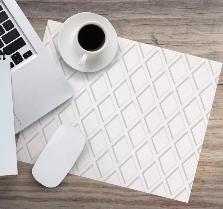 Mönster och texturer musmatta geometriskt diamantmönster - Tenstickers