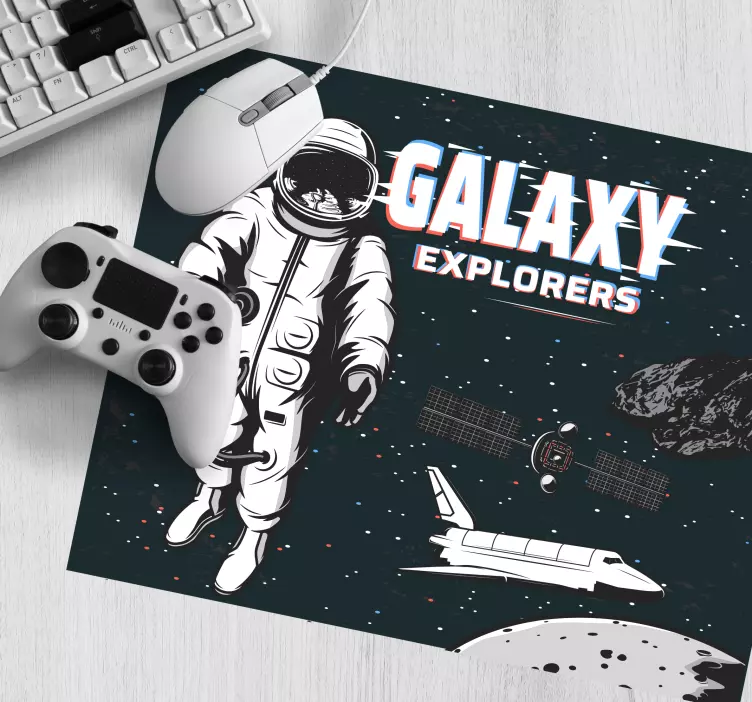 Musmatta gaming astronaut galaxäventyr - Tenstickers