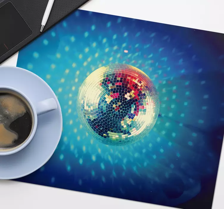 Musmatta gaming disco ball glittra - Tenstickers