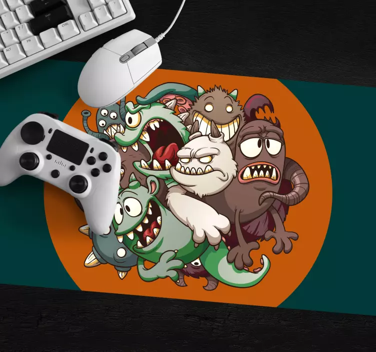 Musmatta gaming fantasifulla monsterkaraktärer - Tenstickers