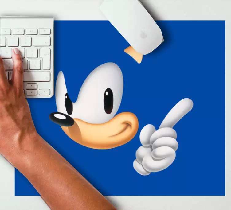 Musmatta gaming glad animerad figur - Tenstickers