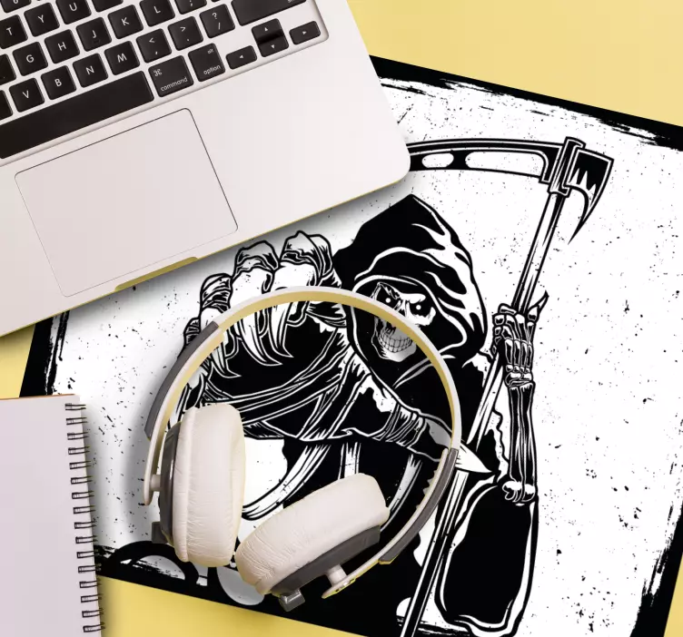 Musmatta gaming grim reaper karaktär - Tenstickers