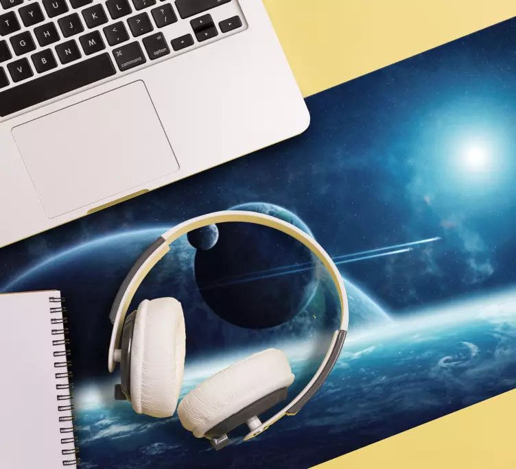 Musmatta gaming kosmisk planetarisk scen - Tenstickers