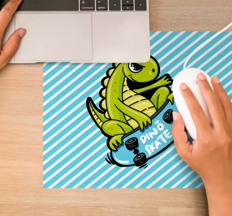 Musmatta gaming lekfull dinosaurus skate - Tenstickers
