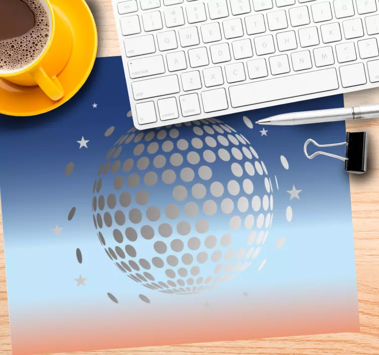 Musmatta gaming stiliserad himmelsk sfär - Tenstickers