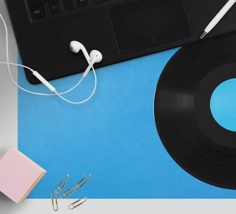 Musmatta gaming vinylskivestetik - Tenstickers