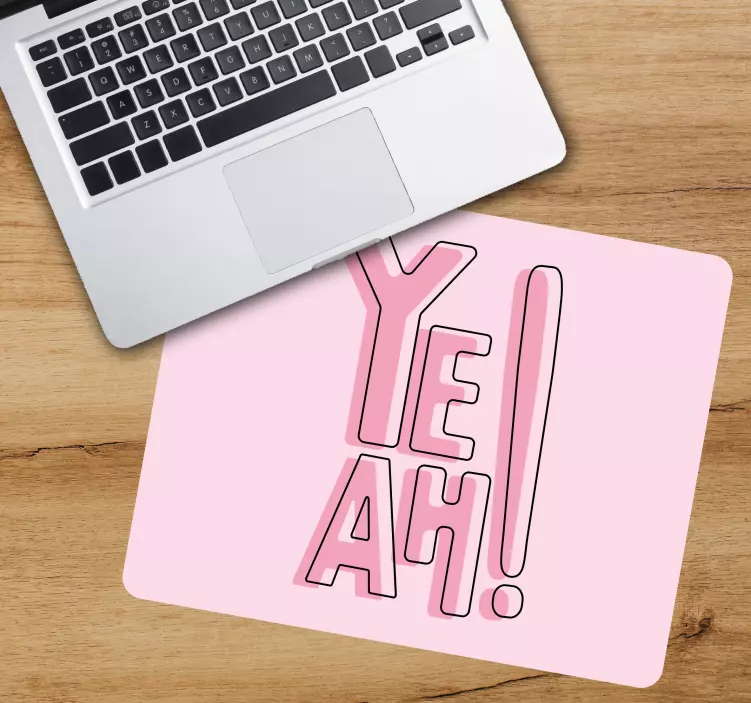 Musmatta med citat ye ah! uttryck - Tenstickers