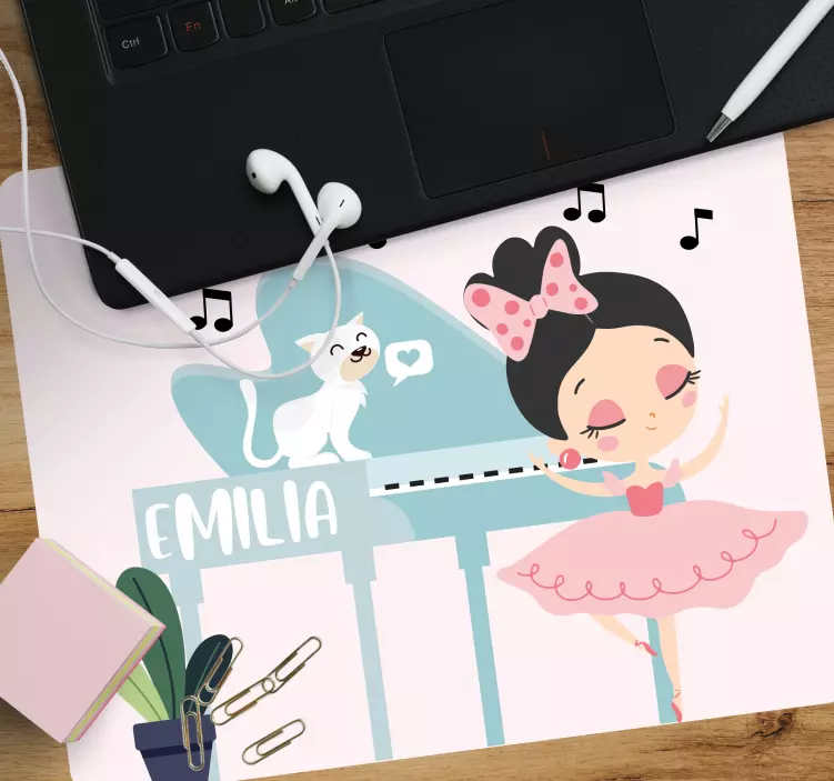 Musmatta med namn ballettflicka spelar - Tenstickers