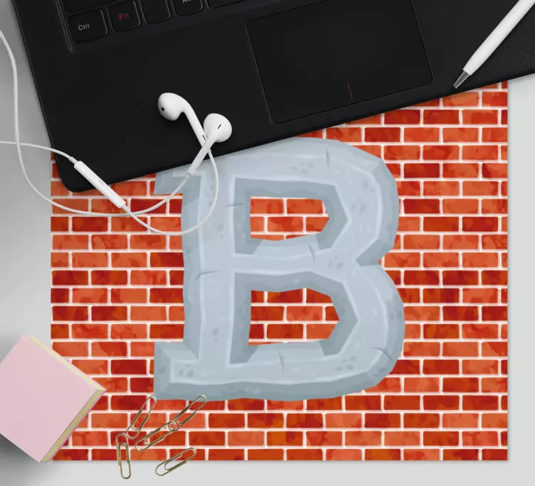Musmatta med namn fet bokstav b - Tenstickers