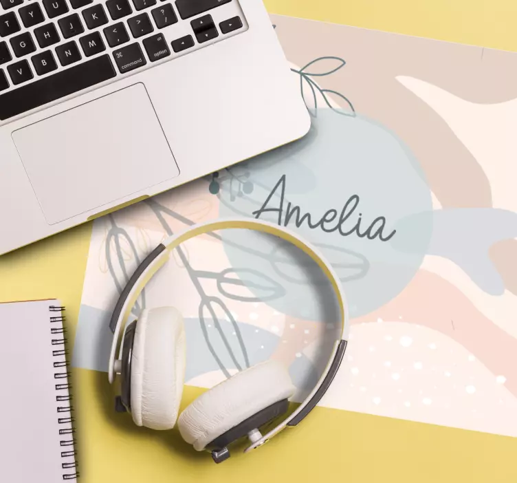 Musmatta med namn personlig accent - Tenstickers