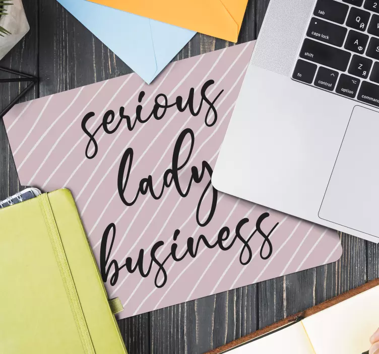 Original musmatta lekfulla rosa ränder - Tenstickers