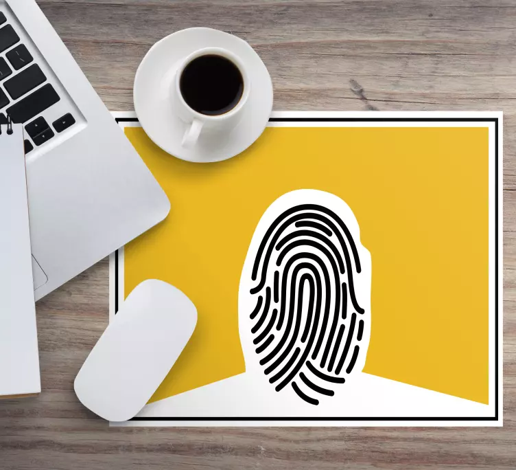 Original musmatta med unik fingeravtrycksform - Tenstickers