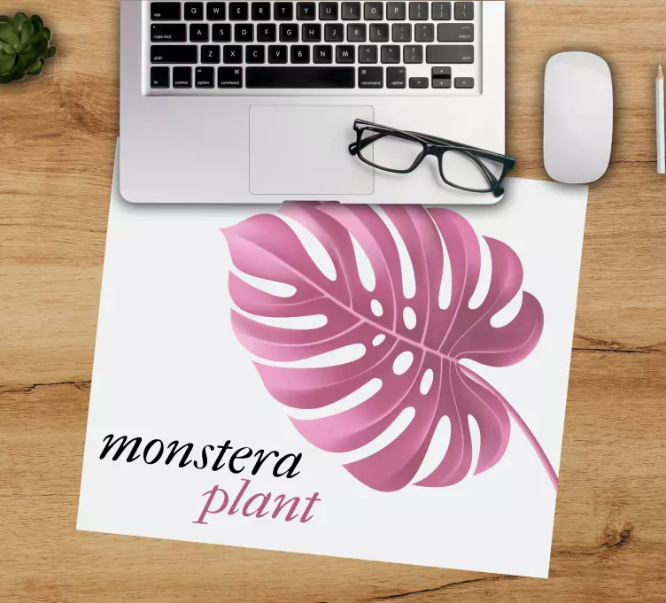 Original musmatta monstera blad framhävning - Tenstickers